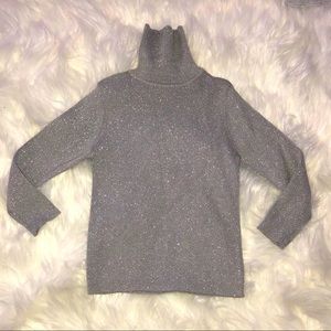 Zara kid’s silver turtleneck